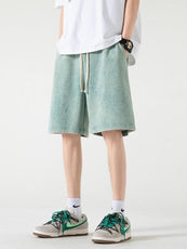 Summer Distressed Cotton Sweatshorts - Puritific