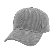 Summer Solid Corduroy Baseball Caps - Puritific