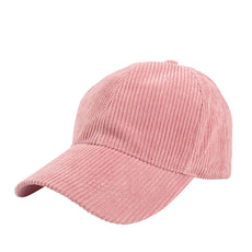 Summer Solid Corduroy Baseball Caps - Puritific