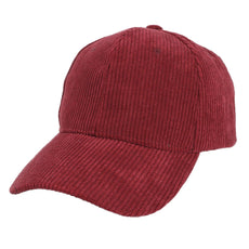 Summer Solid Corduroy Baseball Caps - Puritific