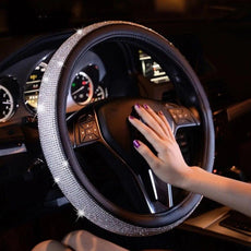 Swarovski Crystal Steering Wheel Cover - Puritific