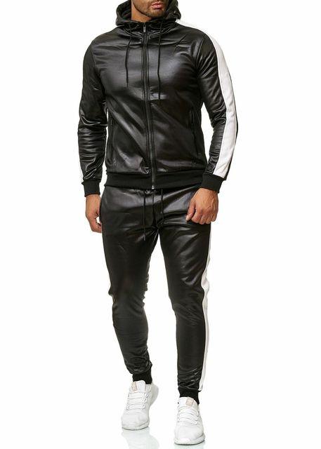 Sweat Suit Hooded Jacket Pants Set - Puritific