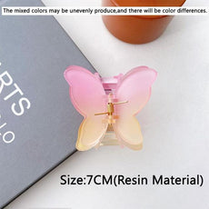 Sweet Fairy Butterfly Shape Hair Claws - Puritific