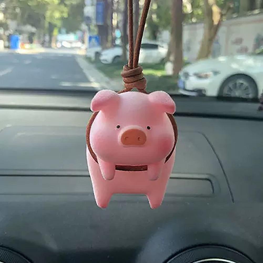 Swing Pig Car Interior Ornament - Puritific