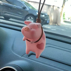 Swing Pig Car Interior Ornament - Puritific