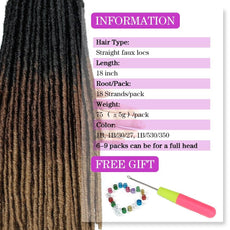 Synthetic Dreadlocks Hair Extensions - Puritific