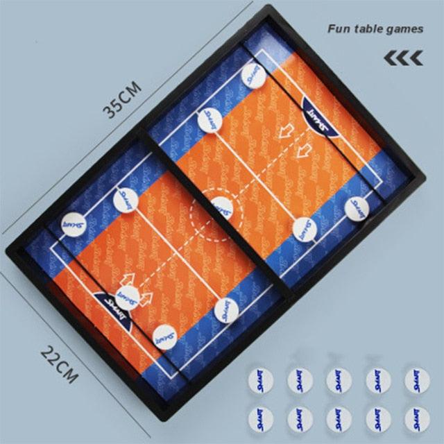 Table Hockey Fast Sling Puck Board Game - Puritific