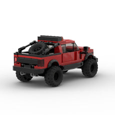 Technical Ford Raptors F-150 Pickup Truck Car Building Blocks - Puritific