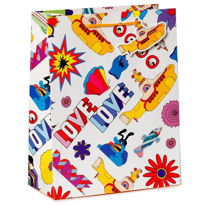 The Beatles Yellow Submarine LOVE Large Gift Bag GBAG96A-0