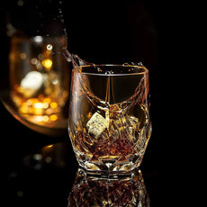 The Connoisseur's Set - Whiskey Stones & Iconic Crystal Glass Edition - Puritific