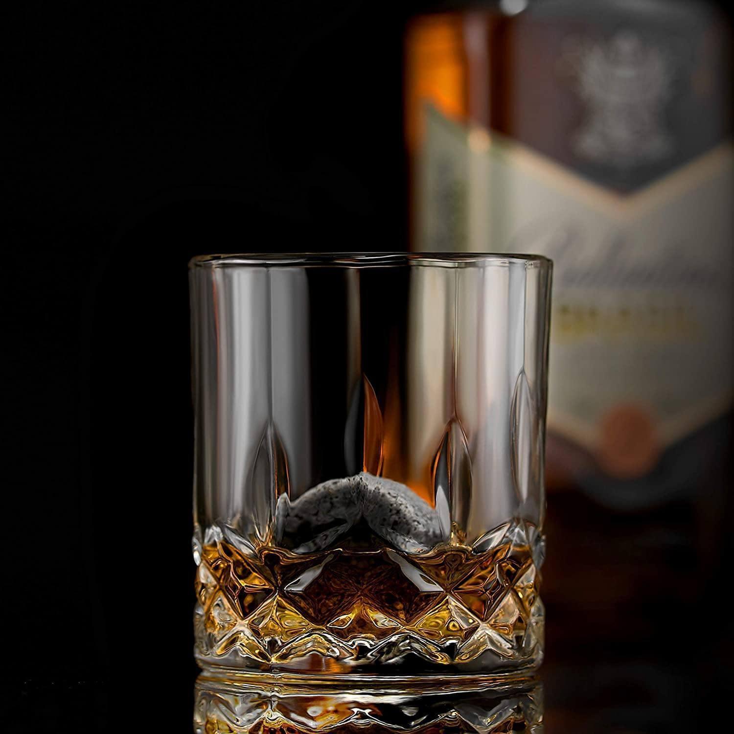 The Connoisseur's Set - Whiskey Stones & Signature Glass Edition - Puritific