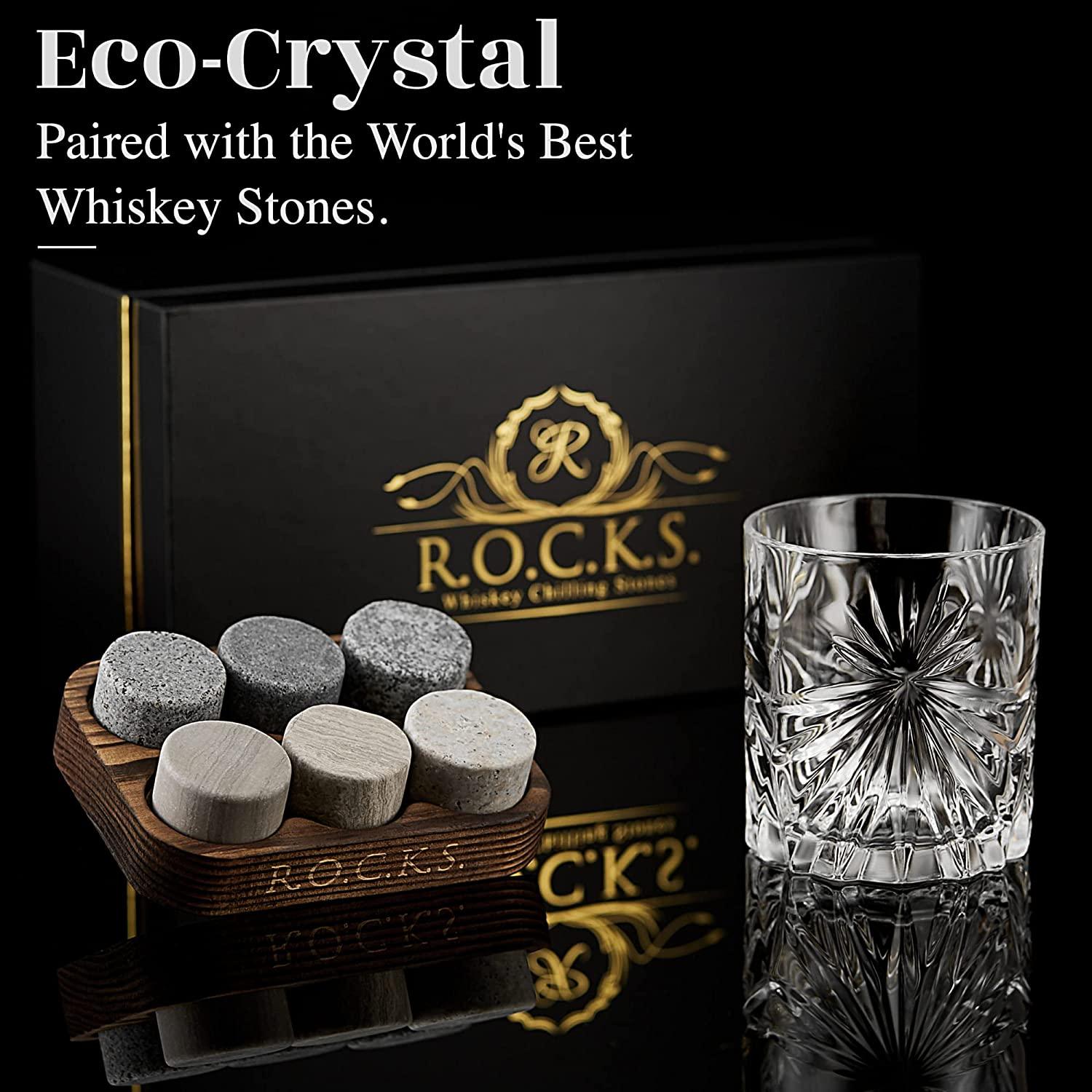 The Connoisseur's Set - Whiskey Stones & Soleil Whiskey Glass - Puritific