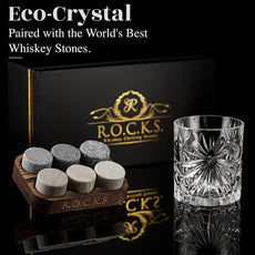 The Connoisseur's Set - Whiskey Stones & Soleil Whiskey Glass - Puritific