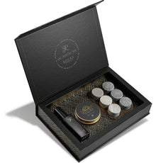 The Gentleman's Essentials - Whiskey Stones & Grooming Kit Gift Set - Puritific