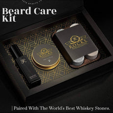 The Gentleman's Essentials - Whiskey Stones & Grooming Kit Gift Set - Puritific