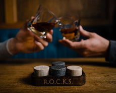 The Gentleman's Essentials - Whiskey Stones & Grooming Kit Gift Set - Puritific