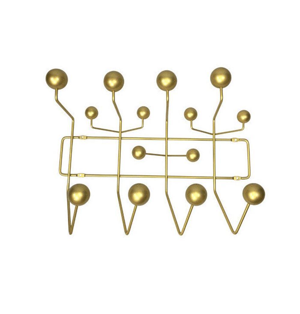 The Mid-Century Wall Coat Hanger - Gold-0