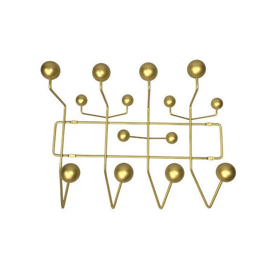 The Mid-Century Wall Coat Hanger - Gold-0