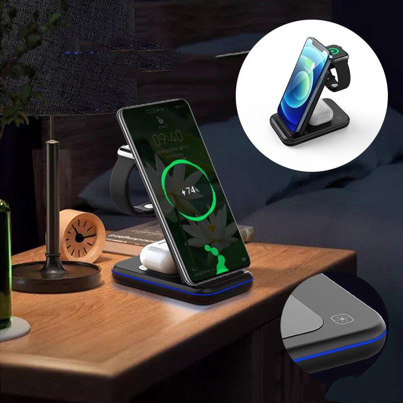 Three-in-One Wireless Charger - Puritific