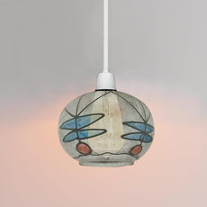 Tiffany style Ceiling Pendant Hanging Mediterranean Style lamp Decorative Light Shade~4541-0