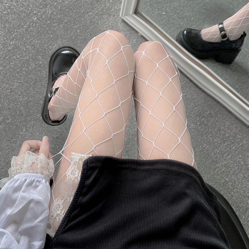 Tights in Fishnet Design - Puritific