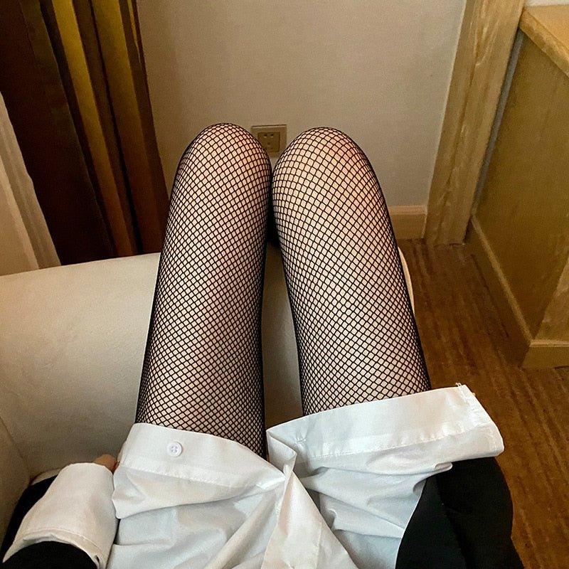 Tights in Fishnet Design - Puritific