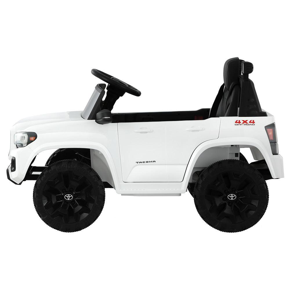 Toyota Ride On Car Kids Electric Toy Cars Tacoma Off Road Jeep 12V Battery White-3