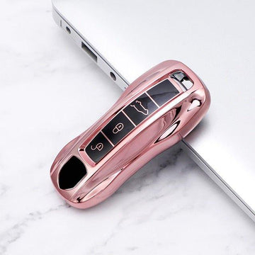 Pink Key Case for Porsche