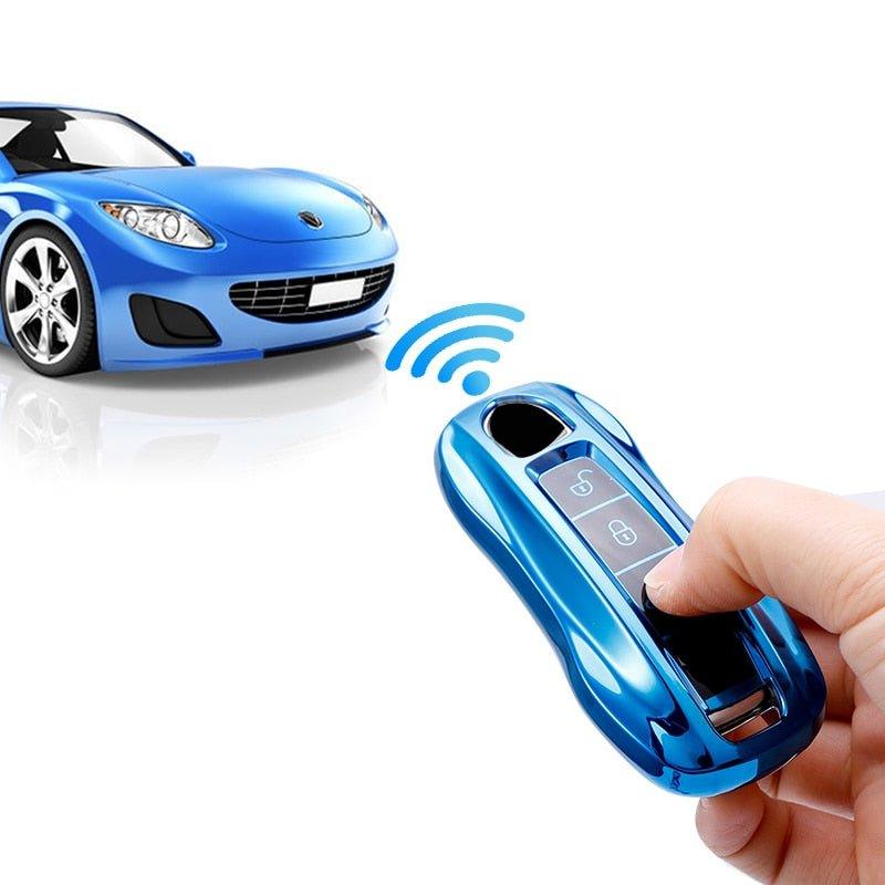 TPU Car Smart Key Case for Porsche - Puritific