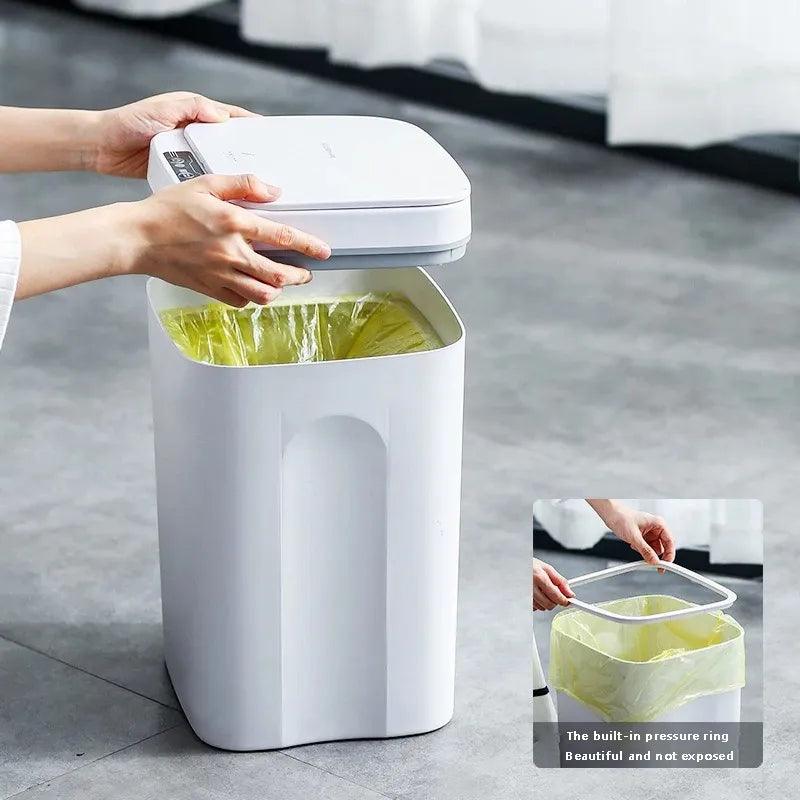 Trash Can with Intelligent Sensor - Puritific