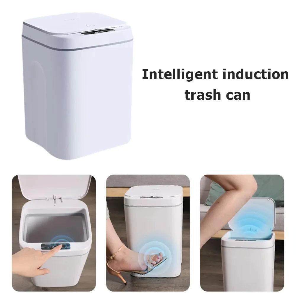 Trash Can with Intelligent Sensor - Puritific