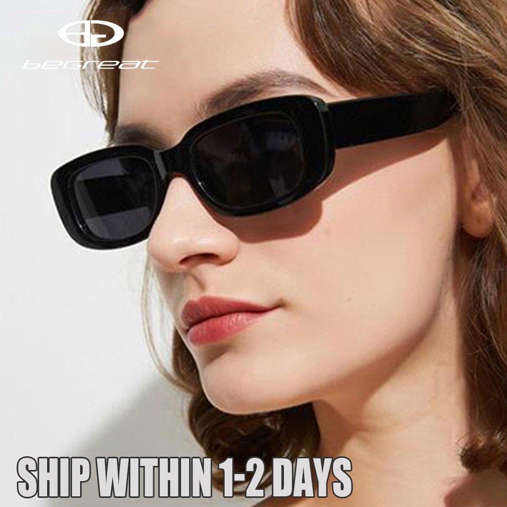 Travel Small Rectangle Sun Glasses - Puritific