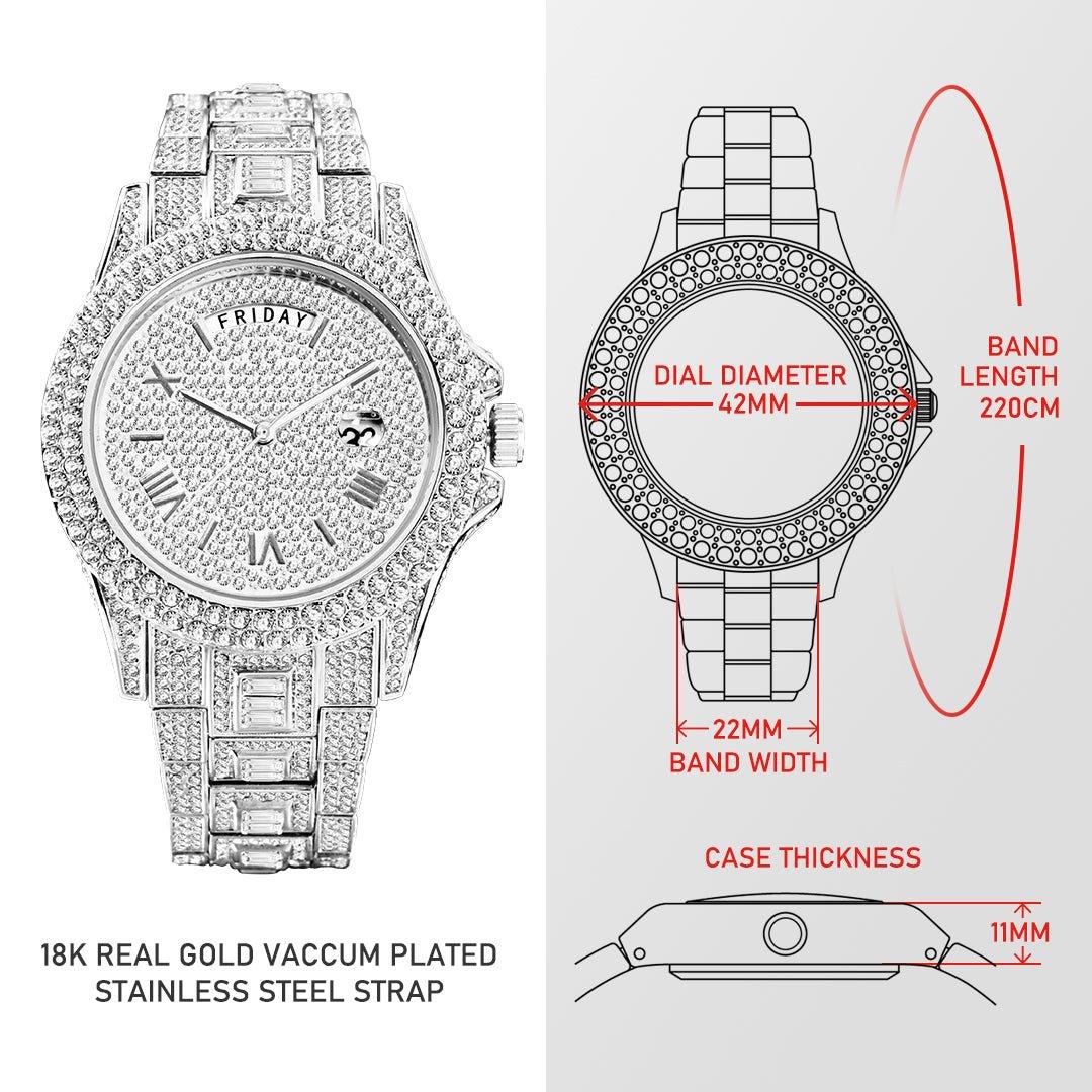 Trendy Diamond Watch - Puritific