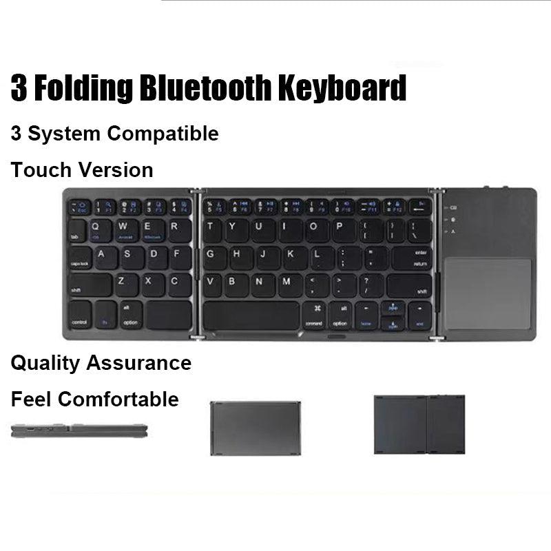 Triple Folding Keyboard - Puritific