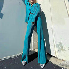 Two Piece Long Sleeve Suit - Puritific