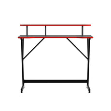 Two-Tier Gaming Desk - Black-3