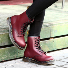 Unisex Leather Boots - Puritific