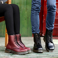 Unisex Leather Boots - Puritific