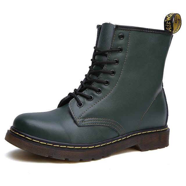 Unisex Leather Boots - Puritific