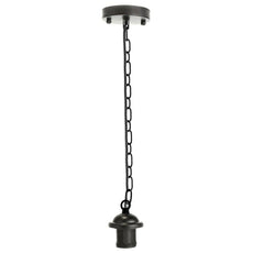 Various colour Metal Ceiling E27 umbrella Lamp Holder Pendant Light With Chain~4037-1