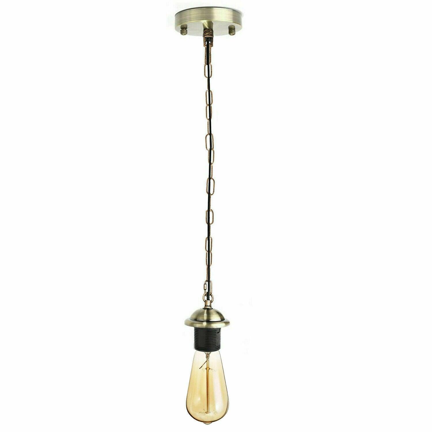 Various colour Metal Ceiling E27 umbrella Lamp Holder Pendant Light With Chain~4037-8