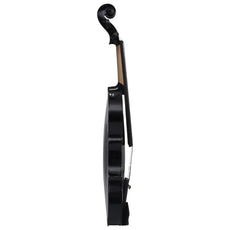 vidaXL Violin Full Set with Bow and Chin Rest 4/4 Music Instrument Black/Brown-5