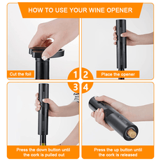 Vinx™ - 5-in-1 Wine Opener Set - Puritific