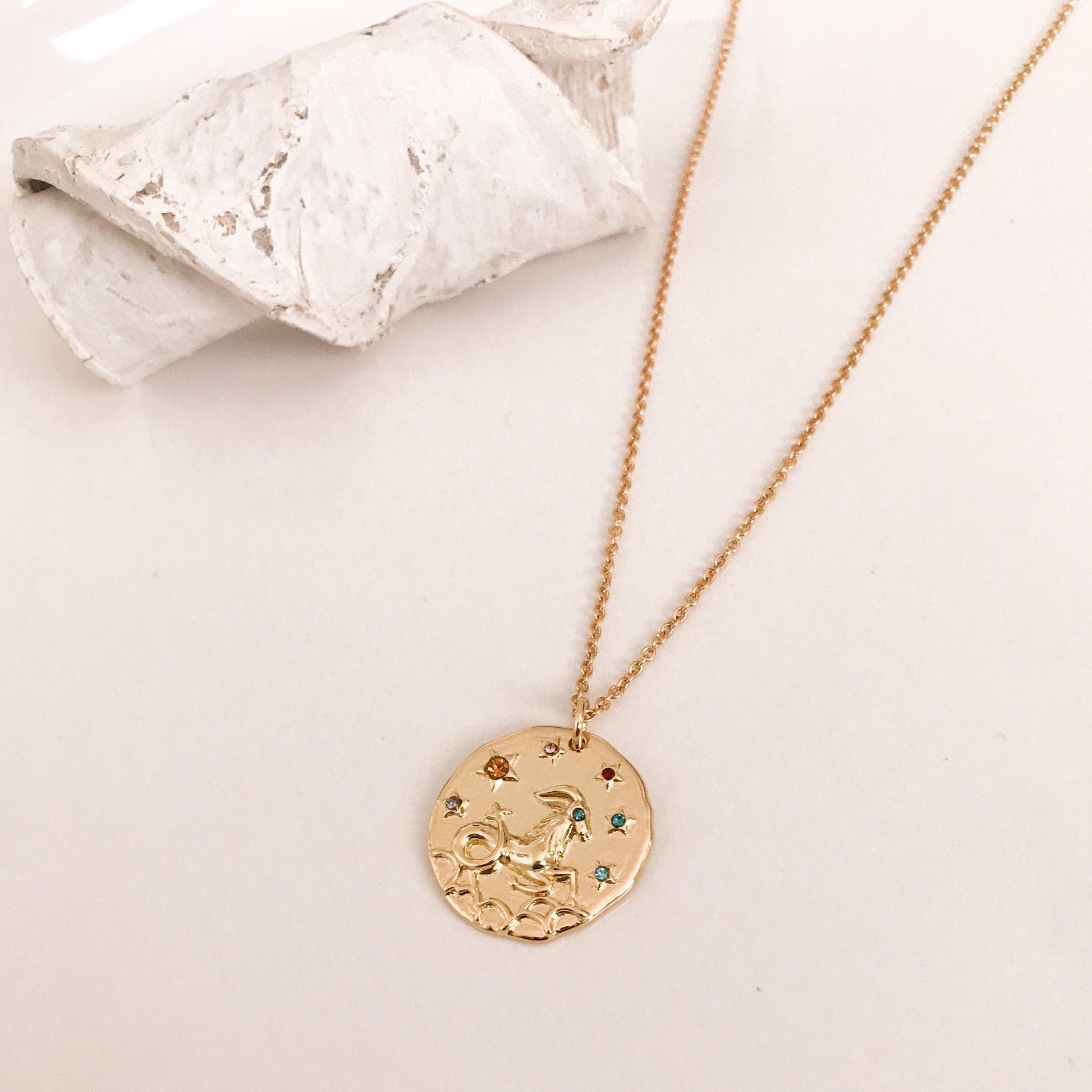 Wanderlust Zodiac Necklace - Puritific