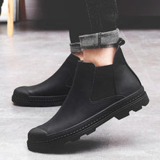 Warm Male Leather Shoes - Puritific