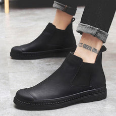 Warm Male Leather Shoes - Puritific