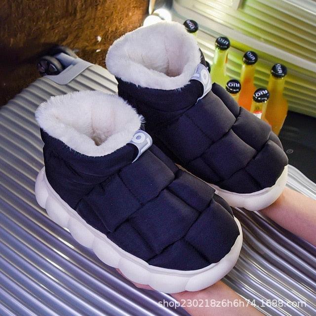 Warm Plush Lining Slippers - Puritific