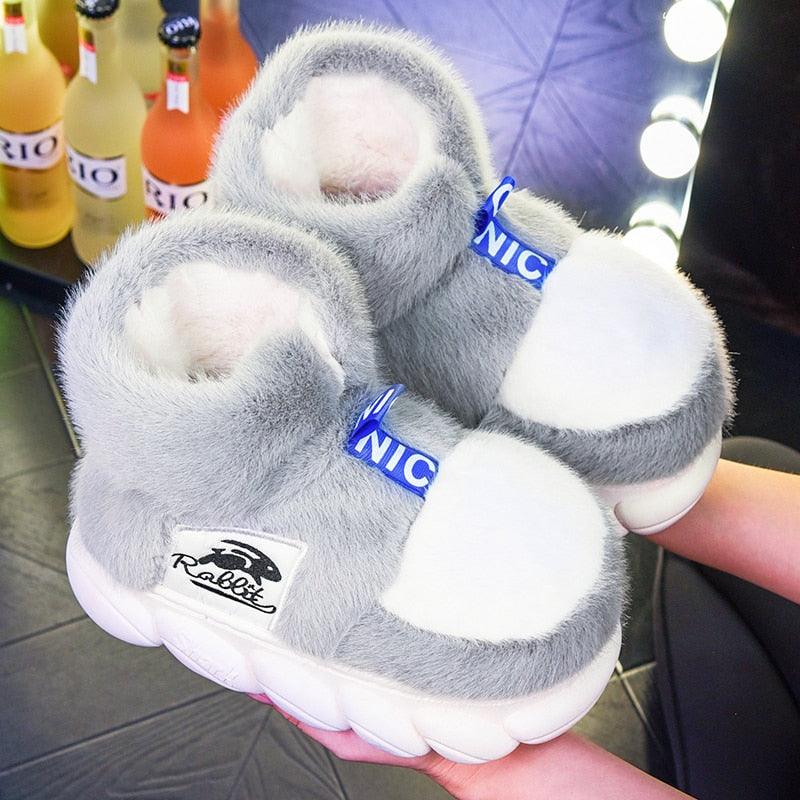 Warm Plush Lining Slippers - Puritific