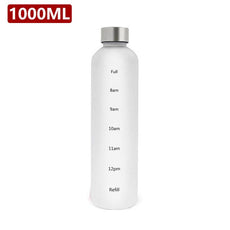 Water Bottle With Time Marker - Puritific