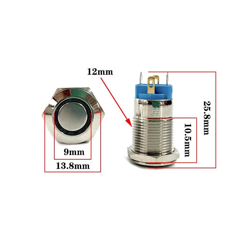 Waterproof Metal Push Button Switch - Puritific